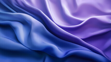 Obraz premium Vibrant blue to purple gradient background featuring a smooth ombre effect with darker, richer tones towards the top, evoking a sense of creativity and luxury. Chroma. Illustration