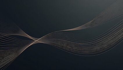 abstract wavy background, abstract black background with waves
