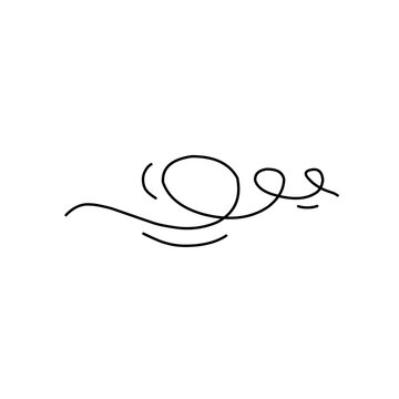 recommend clip art: Wind blowing line icon