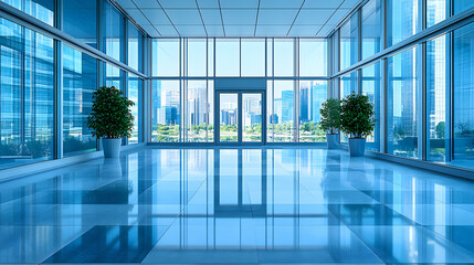 Plain Corporate Environment Background concept as Plain corporate environment background with subtle community management elements and clean lines ample copy space symbolizing professional and organiz