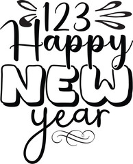 123 HAPPY NEW YEAR