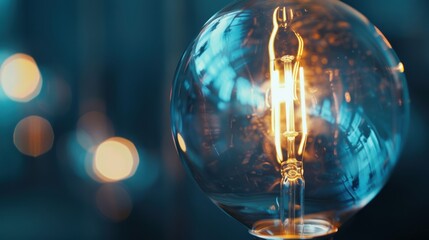 Glowing Lightbulb