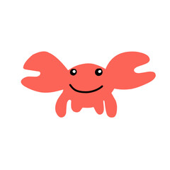 Cute sea animals Vector illustration