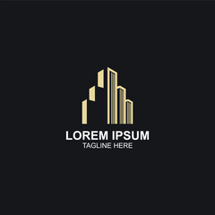 lorem ipsum logo icon with creative vector illustration