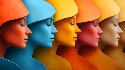 Soft Abstract Leadership Support concept as Soft abstract digital art illustrating leadership support with overlapping shapes and soft gradients symbolizing guidance and assistance with ample copy spa