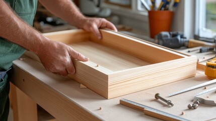 Building a wooden plant box