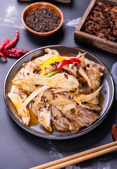 Zhumadian Runan county specialty food chili chicken	