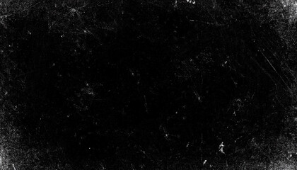 Obraz premium Grunge Overlay Texture Black and White Distressed Background