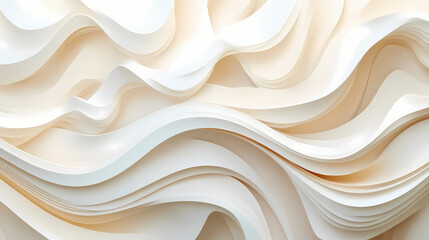 Fototapeta premium abstract beige wave