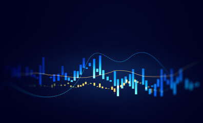 Analyzing data sales and financial graph chart. Business development strategy,analysis and planning.Financial marketing graph and profit stock market.