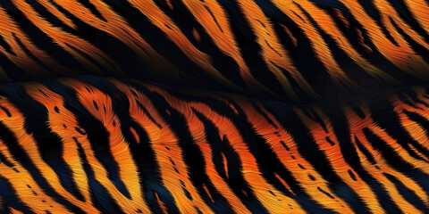 Fototapeta premium A colorful, abstract painting with a rainbow of colors and a lot of texture. The painting is full of energy and movement, and it seems to be a representation of the artist's emotions and feelings