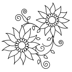 abstract floral background