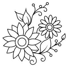 abstract floral background