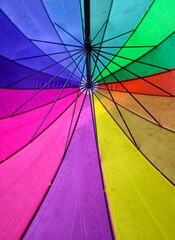 Colorful umbrella background