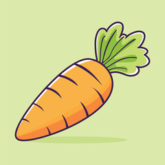 A cartoon drawing of a yellow and green strawberry with green leaves on it