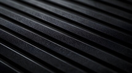 Diagonal Black Textured Parallel Lines Abstract