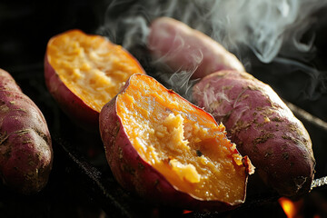 芋, サツマイモ, 野菜, スイーツ, 甘い, 農業, 食べ物, 収穫, 秋, sweet potato, vegetable, sweet, agriculture, food, harvest, fall