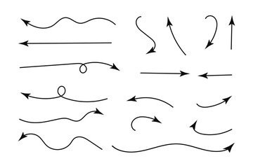 Black arrow icon big sets. Vector arrow illustration