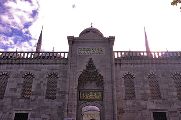 Sultan Ahmet Mosque (Blue Mosque) in Istanbul, Turkey.