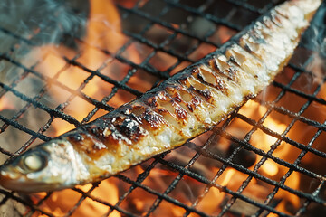 魚, 秋刀魚, 秋, 食事, 火, 炭火, 旬, 焼き魚, fish, autumn swordfish, autumn, meal, fire, charcoal fire, season, grilled fish