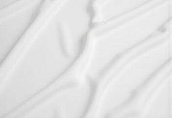 Obraz premium white bedding sheets texture for background