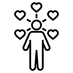 soft skill single icon