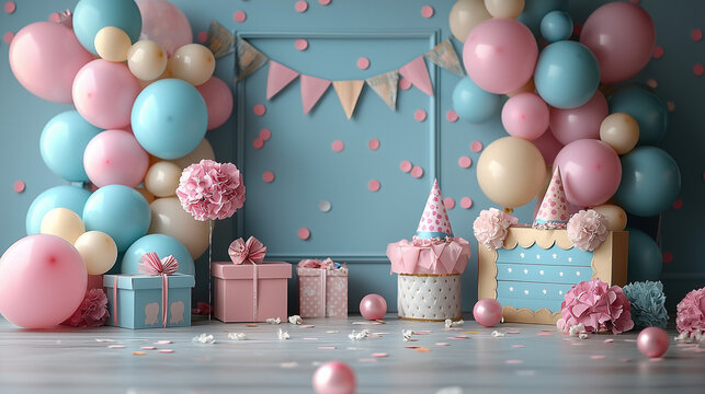 Pastel Dream: First Birthday Setup 