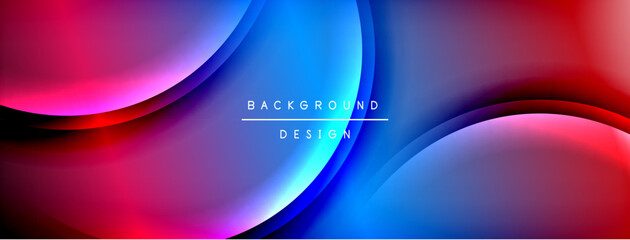 Gradient and shadow wave line geometric background. Vector Illustration For Wallpaper, Banner, Background, Card, Book Illustration, landing page