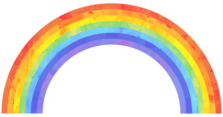 Obraz premium 虹のイラスト ベクター素材