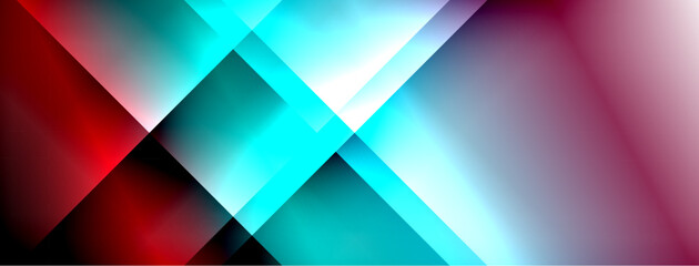 Obraz premium Colorful gradient with lines made of shadow and light. Creative background