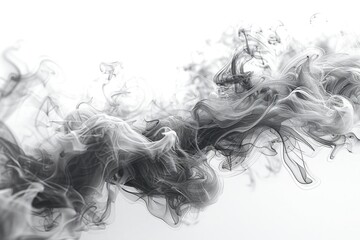 Fototapeta premium Rough textured smoke rough-hewn texture