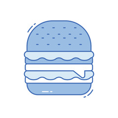 Burger vector icon