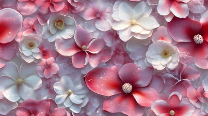 Pink orchid flowers in full bloom, a vibrant display of nature's beauty