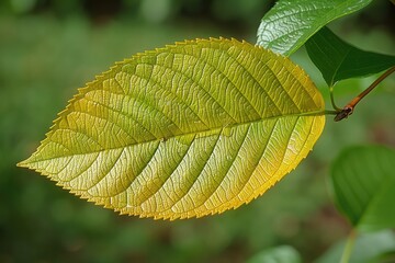 Smooth glossy leaf finish texture 32k UHD insane