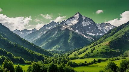 Naklejka premium Morskie Oko: The Jewel of the Tatra Mountains: