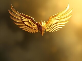Obraz premium golden wings