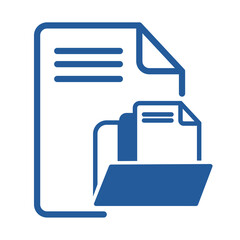 icon vector of folder