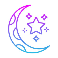 Crescent Moon Icon