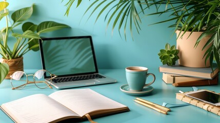 Boss Day Frame Border with Pastel Color Background for Celebrating Leadership and Appreciation