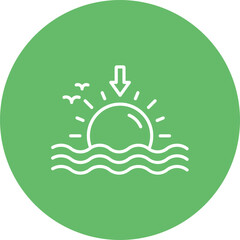 Sunset Icon