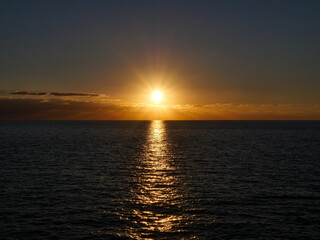 Corse - Bonifacio - Coucher de soleil