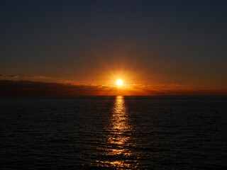 Corse - Bonifacio - Coucher de soleil