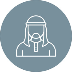 Arab Man Icon