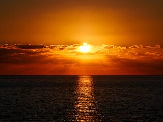 Corse - Bonifacio - Coucher de soleil