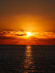 Corse - Bonifacio - Coucher de soleil