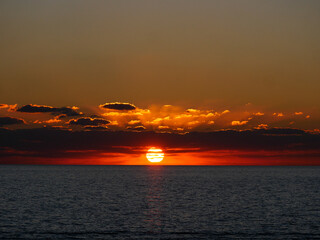 Corse - Bonifacio - Coucher de soleil