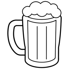 A simple Beer Mug vector