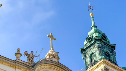 Various photos taken in the autumn season from the capital of Poland, Warsaw