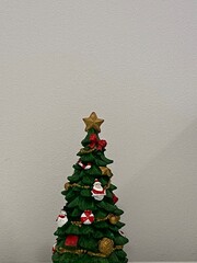 Charming Festive Christmas Tree Figurine 