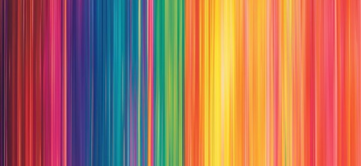 Obraz premium Vibrant colorful stripes creating a dynamic background